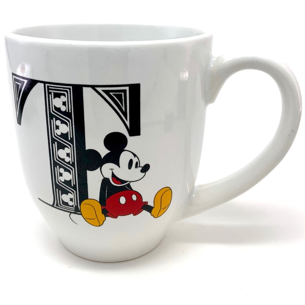 Disney Mickey Mouse monogram mug